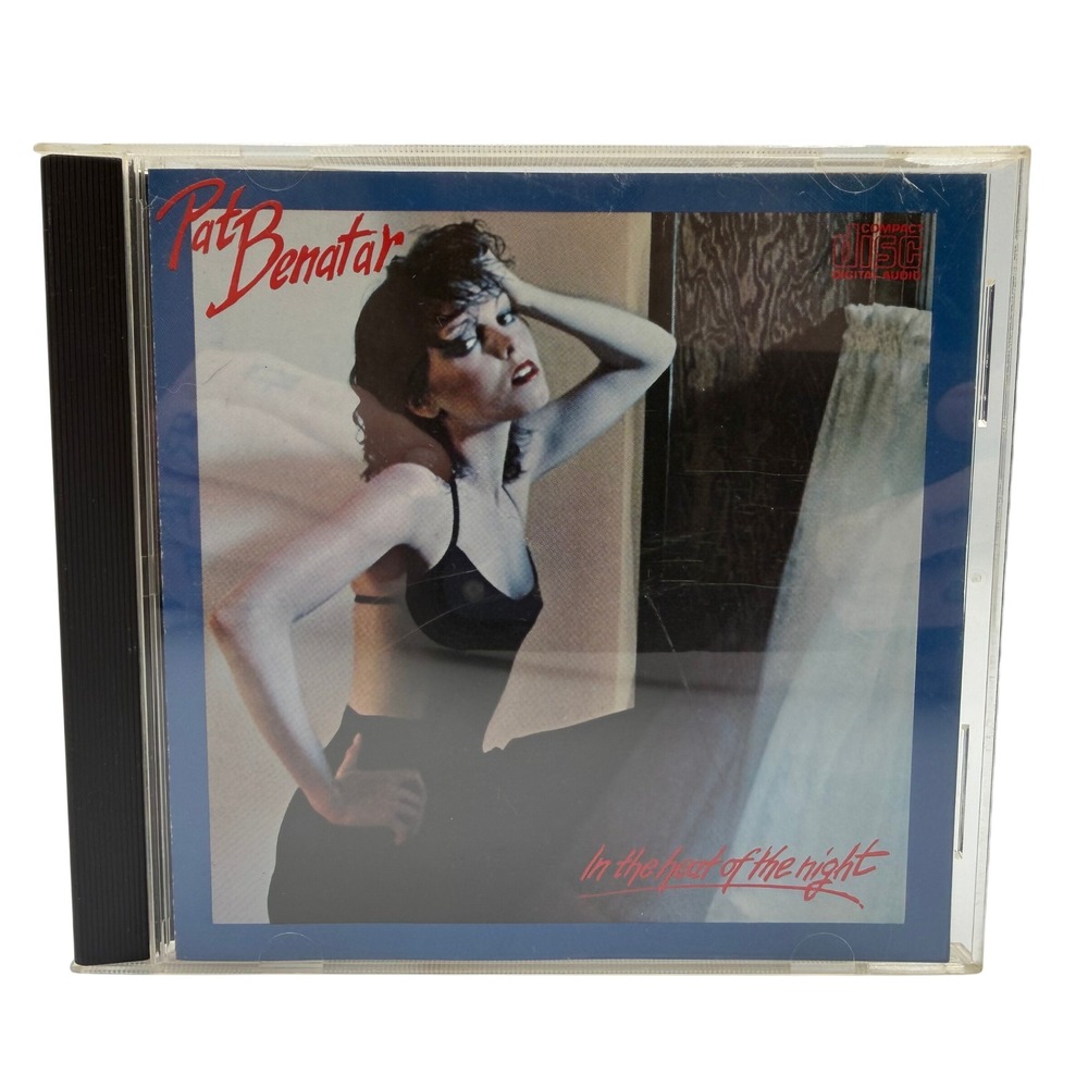 Pat Benatar In the Heat of the Night CD Heartbreaker Chrysalis F2 21236 DIDX 69